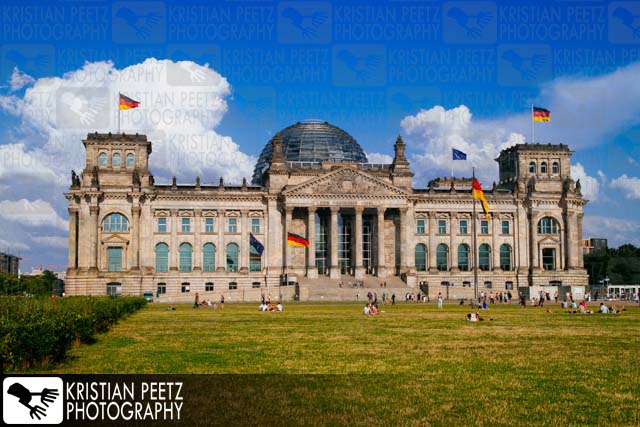 "Reichstag" in Berlin - Copyright by Kristian Peetz